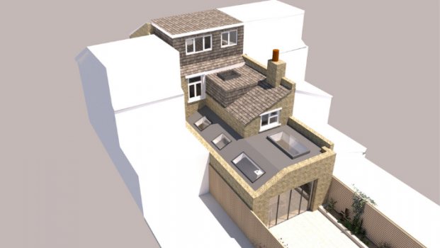 picture of Roof Extension and Single-Family Homes 