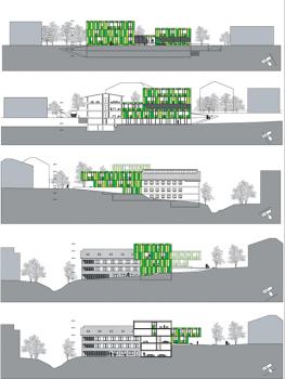 Image de Surélévation et Commerce 