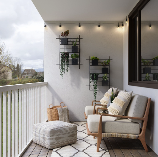 How should you design your balcony?