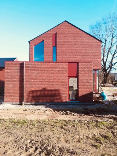 Maison individuelle, Maison de campagne, Construction neuve