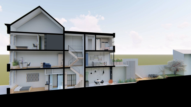 Maison individuelle, Maison de ville, Maison de campagne, Construction neuve, Rénovation