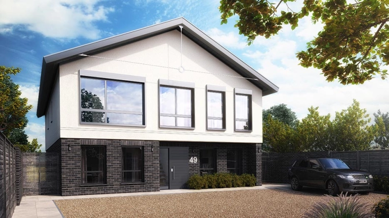 Single-Family Homes, Passive House / Eco-friendly, New Build, Extension