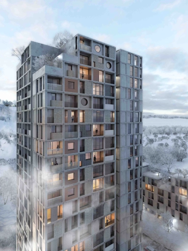 New Build, Multi-unit Residential Buildings, Renovation