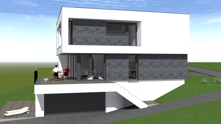 Jardin, Terrasse, Maison individuelle, Maison passive / écologique, Maison de ville, Maison de campagne, Construction neuve