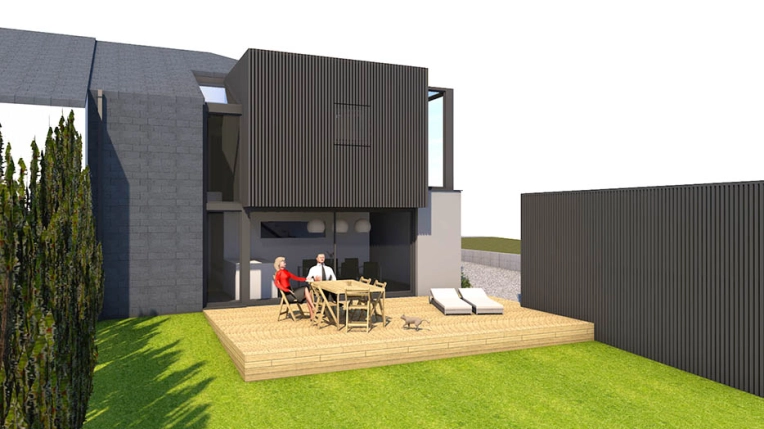 Jardin, Terrasse, Maison individuelle, Maison passive / écologique, Maison de ville, Maison de campagne, Construction neuve