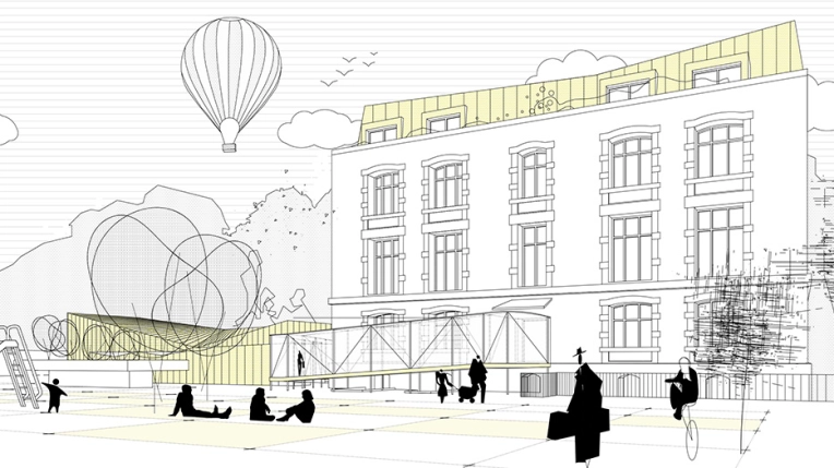 Restoration, Roof Extension, Extension, Multi-unit Residential Buildings, Renovation, Classic