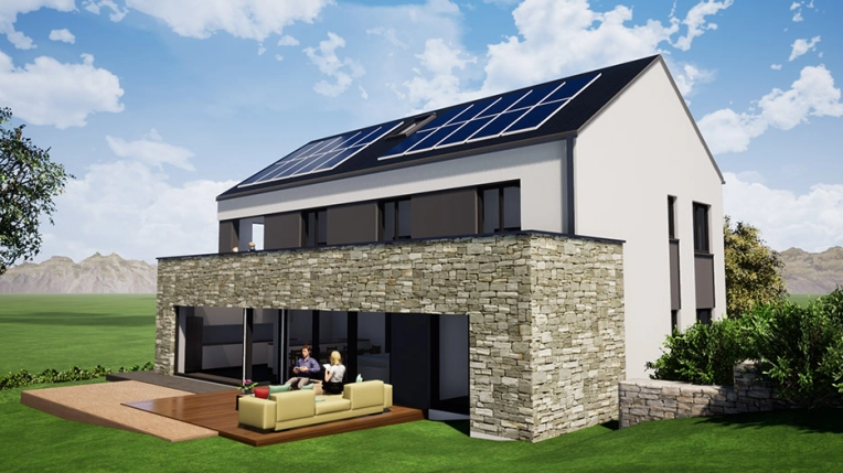 Maison individuelle, Maison passive / écologique, Maison de ville, Maison de campagne, Construction neuve