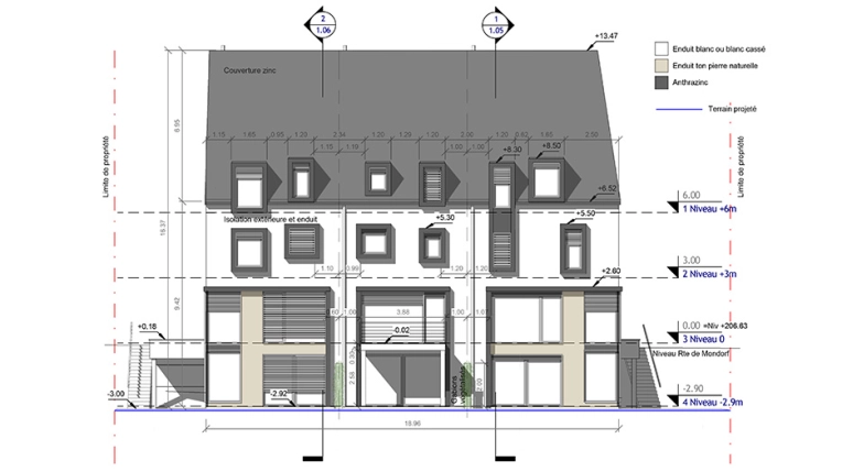 Réhabilitation, Résidentiel collectif, Rénovation