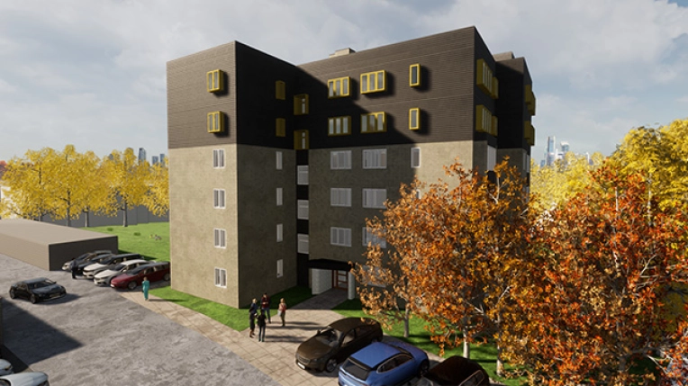 Roof Extension, New Build, Extension, Multi-unit Residential Buildings