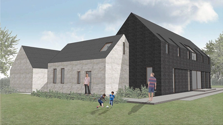 Single-Family Homes, Passive House / Eco-friendly, Farmhouse, New Build, Extension