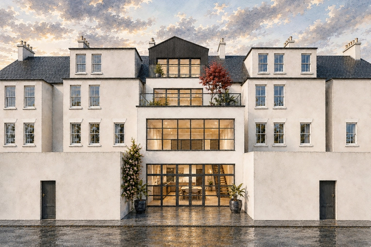 Conversion, Single-Family Homes, Townhouse, Extension, Renovation, Design / Plans, Planning permission application, Construction Management, Consulting