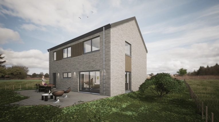 Surélévation, Maison individuelle, Maison de campagne, Construction neuve, Contemporain, Traditionnel