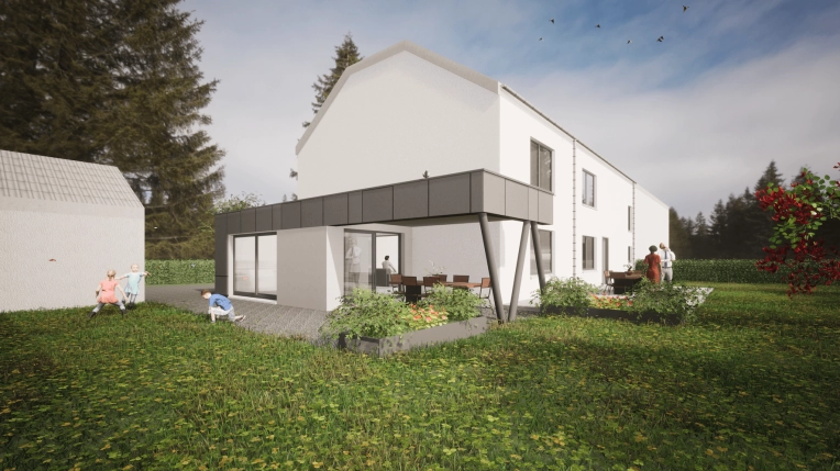 Maison individuelle, Maison de campagne, Construction neuve, Extension, Contemporain, Traditionnel