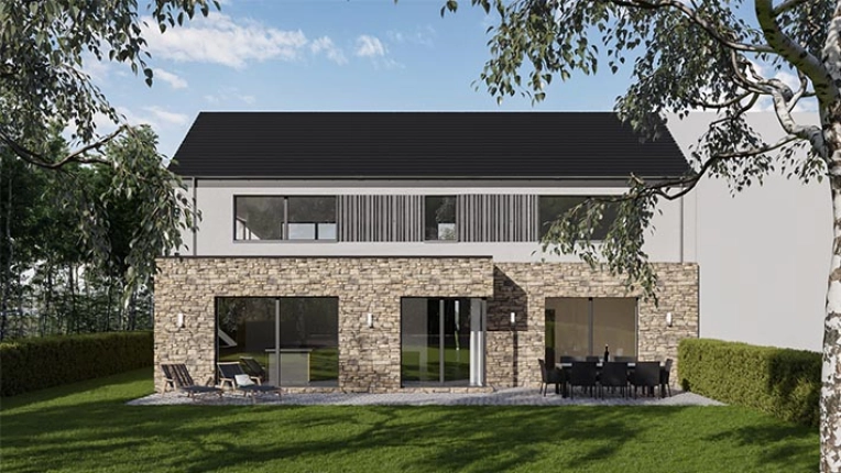 Maison individuelle, Maison de ville, Maison de campagne, Construction neuve, Contemporain, Traditionnel