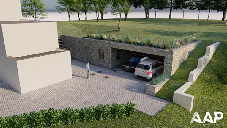 Maison individuelle, Maison passive / écologique, Maison de campagne, Exterieur, Construction neuve