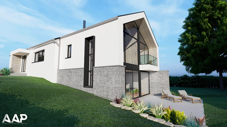 Maison individuelle, Maison passive / écologique, Chalet / Maison en bois, Maison de campagne, Construction neuve