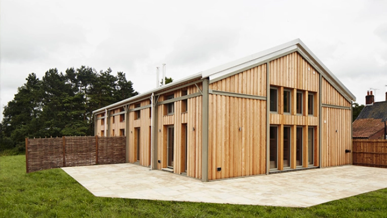 Single-Family Homes, Passive House / Eco-friendly, New Build, Contemporary